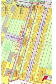 Vand teren intravilan de constructii ,in Terezian,pentru case tip duplex si individuale