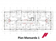 Vand apartamente de 2,3,4 camere situate la mansarda unei vile noi ,Calea Cisnadiei 